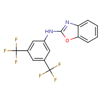 N-[3,5-bis(trifluoromethyl)phenyl]-1,3-benzoxazol-2-amine