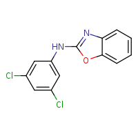 N-(3,5-dichlorophenyl)-1,3-benzoxazol-2-amine