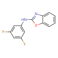 N-(3,5-difluorophenyl)-1,3-benzoxazol-2-amine