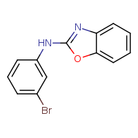 N-(3-bromophenyl)-1,3-benzoxazol-2-amine