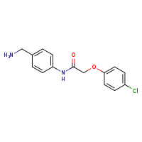 N-[4-(aminomethyl)phenyl]-2-(4-chlorophenoxy)acetamide