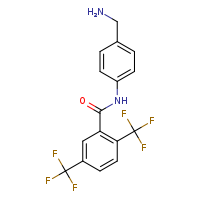 N-[4-(aminomethyl)phenyl]-2,5-bis(trifluoromethyl)benzamide