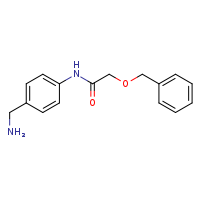 N-[4-(aminomethyl)phenyl]-2-(benzyloxy)acetamide