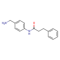 N-[4-(aminomethyl)phenyl]-3-phenylpropanamide