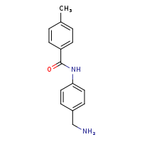 N-[4-(aminomethyl)phenyl]-4-methylbenzamide