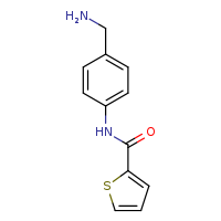 N-[4-(aminomethyl)phenyl]thiophene-2-carboxamide