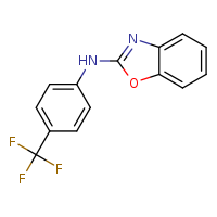 N-[4-(trifluoromethyl)phenyl]-1,3-benzoxazol-2-amine