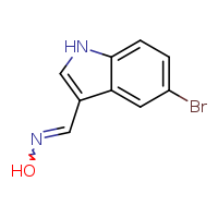 N-[(5-bromo-1H-indol-3-yl)methylidene]hydroxylamine