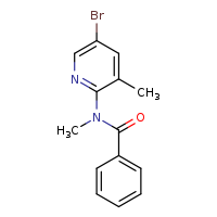 N-(5-bromo-3-methylpyridin-2-yl)-N-methylbenzamide