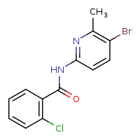 N-(5-bromo-6-methylpyridin-2-yl)-2-chlorobenzamide