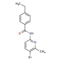 N-(5-bromo-6-methylpyridin-2-yl)-4-ethylbenzamide