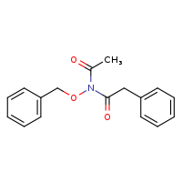 N-(benzyloxy)-N-(2-phenylacetyl)acetamide