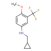 N-(cyclopropylmethyl)-4-methoxy-3-(trifluoromethyl)aniline