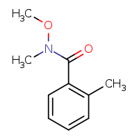 N-methoxy-N,2-dimethylbenzamide