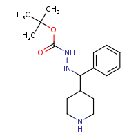 N'-[phenyl(piperidin-4-yl)methyl]tert-butoxycarbohydrazide