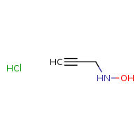 N-(prop-2-yn-1-yl)hydroxylamine hydrochloride