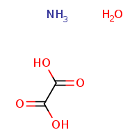 oxalic acid amine hydrate