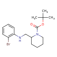 tert-butyl 2-{[(2-bromophenyl)amino]methyl}piperidine-1-carboxylate
