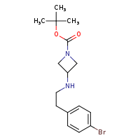 tert-butyl 3-{[2-(4-bromophenyl)ethyl]amino}azetidine-1-carboxylate