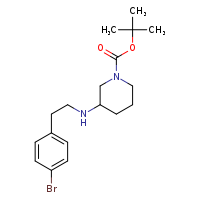 tert-butyl 3-{[2-(4-bromophenyl)ethyl]amino}piperidine-1-carboxylate