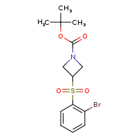 tert-butyl 3-(2-bromobenzenesulfonyl)azetidine-1-carboxylate