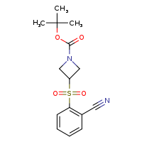 tert-butyl 3-(2-cyanobenzenesulfonyl)azetidine-1-carboxylate