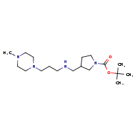 tert-butyl 3-({[3-(4-methylpiperazin-1-yl)propyl]amino}methyl)pyrrolidine-1-carboxylate