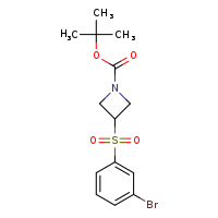 tert-butyl 3-(3-bromobenzenesulfonyl)azetidine-1-carboxylate