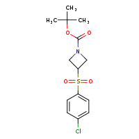 tert-butyl 3-(4-chlorobenzenesulfonyl)azetidine-1-carboxylate