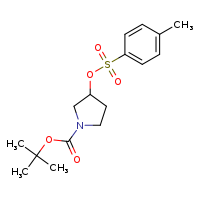 tert-butyl 3-[(4-methylbenzenesulfonyl)oxy]pyrrolidine-1-carboxylate