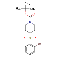 tert-butyl 4-(2-bromobenzenesulfonyl)piperidine-1-carboxylate