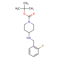 tert-butyl 4-{[(2-fluorophenyl)methyl]amino}piperidine-1-carboxylate