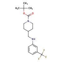 tert-butyl 4-({[3-(trifluoromethyl)phenyl]amino}methyl)piperidine-1-carboxylate