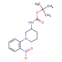 tert-butyl N-[1-(2-nitrophenyl)piperidin-3-yl]carbamate