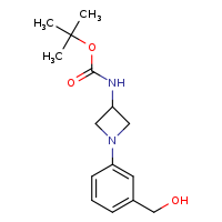 tert-butyl N-{1-[3-(hydroxymethyl)phenyl]azetidin-3-yl}carbamate