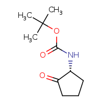 tert-butyl N-[(1R)-2-oxocyclopentyl]carbamate