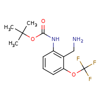 tert-butyl N-[2-(aminomethyl)-3-(trifluoromethoxy)phenyl]carbamate