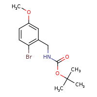 tert-butyl N-[(2-bromo-5-methoxyphenyl)methyl]carbamate