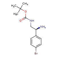 tert-butyl N-[(2S)-2-amino-2-(4-bromophenyl)ethyl]carbamate