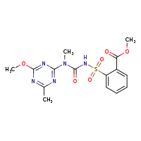 methyl 2-({[(4-methoxy-6-methyl-1,3,5-triazin-2-yl)(methyl)carbamoyl]amino}sulfonyl)benzoate