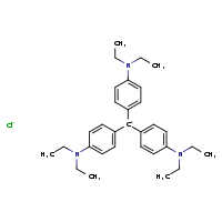 tris[4-(diethylamino)phenyl]methylium chloride