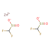 zinc(2+) didifluoromethanesulfinate