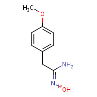 (Z)-N'-hydroxy-2-(4-methoxyphenyl)ethanimidamide