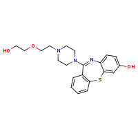 10-{4-[2-(2-hydroxyethoxy)ethyl]piperazin-1-yl}-2-thia-9-azatricyclo[9.4.0.0³,?]pentadeca-1(11),3,5,7,9,12,14-heptaen-5-ol