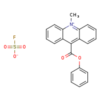 10-methyl-9-(phenoxycarbonyl)acridin-10-ium sulfurofluoridate
