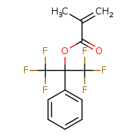 1,1,1,3,3,3-hexafluoro-2-phenylpropan-2-yl 2-methylprop-2-enoate