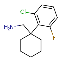 1-[1-(2-chloro-6-fluorophenyl)cyclohexyl]methanamine