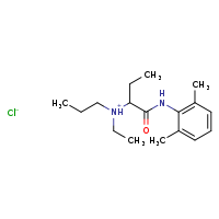 {1-[(2,6-dimethylphenyl)carbamoyl]propyl}(ethyl)propylazanium chloride