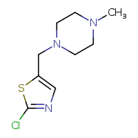 1-[(2-chloro-1,3-thiazol-5-yl)methyl]-4-methylpiperazine