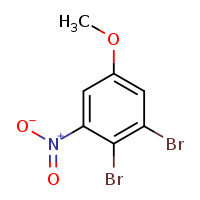 1,2-dibromo-5-methoxy-3-nitrobenzene